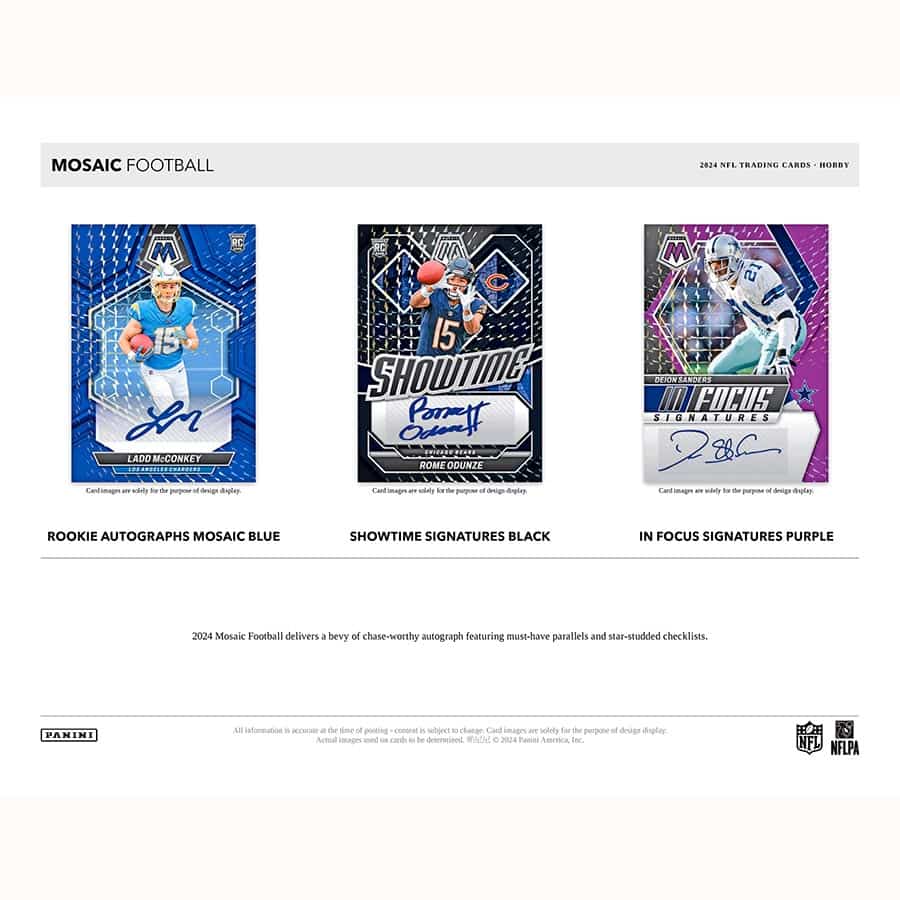 Best Deal - 2024 Panini Mosaic Football Hobby Box