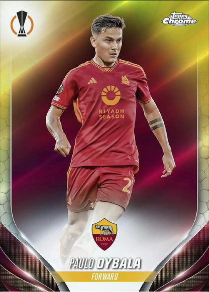 Best Deal - 2023-24 Topps Chrome UEFA Club Competitions Football Soccer Hobby Box