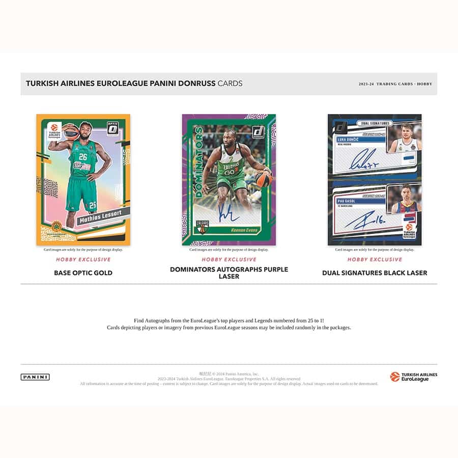 Best Deal - 2023-24 Panini Donruss Euroleague Basketball Hobby Box