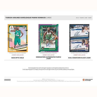 Best Deal - 2023-24 Panini Donruss Turkish Airlines EuroLeague Basketball Hobby Box