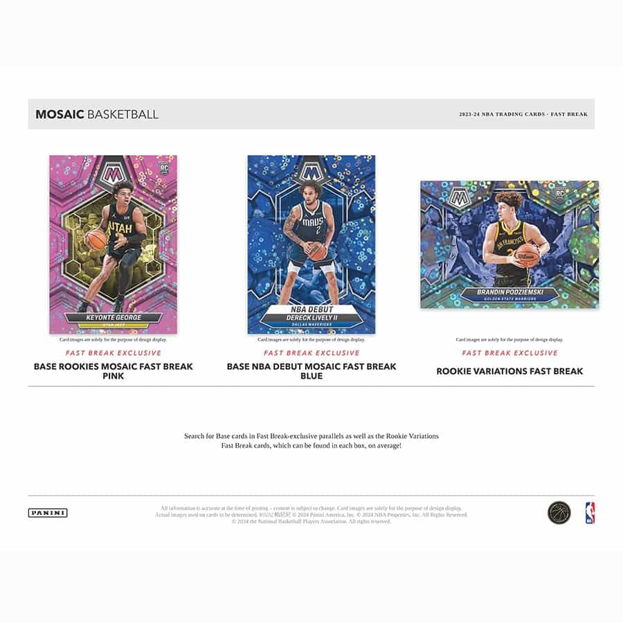 Best Deal - 23-24 Panini Mosaic Fast Break Basketball Hobby Box