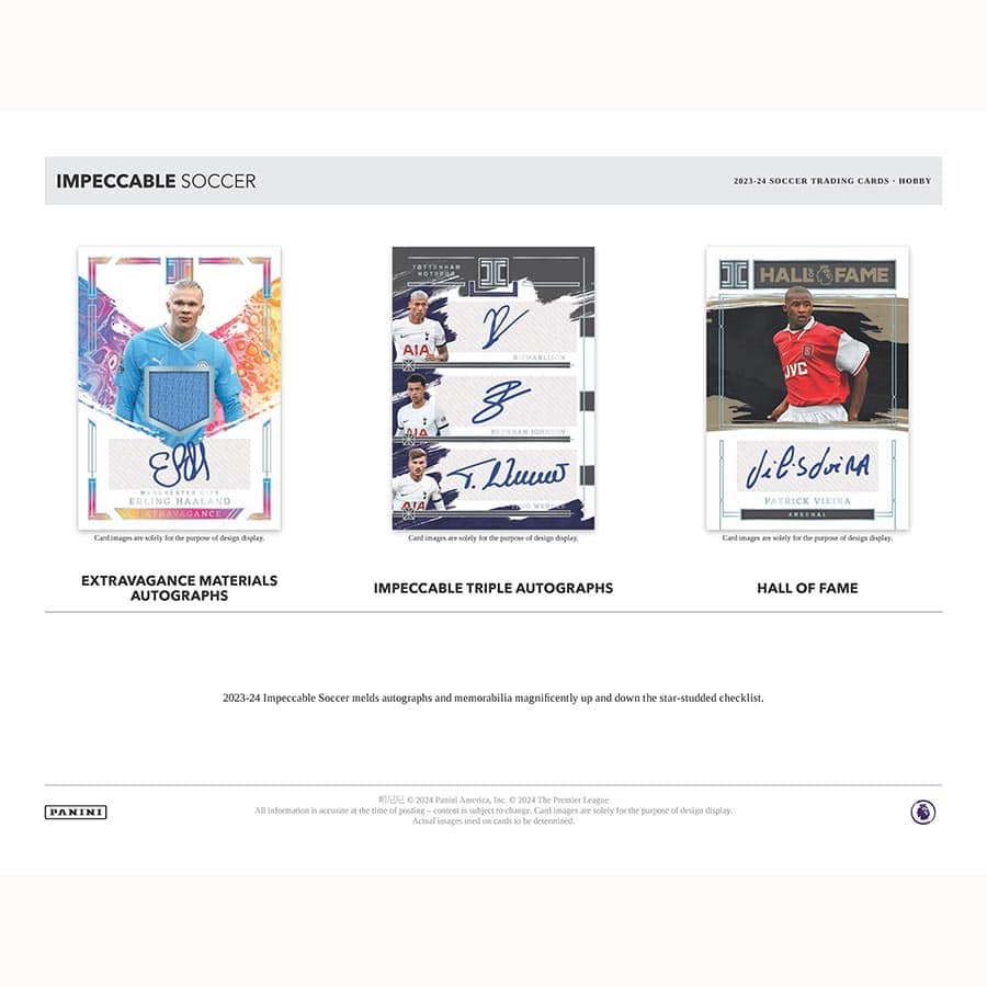 Best Deal - 2023-24 Panini Impeccable Soccer Hobby Box