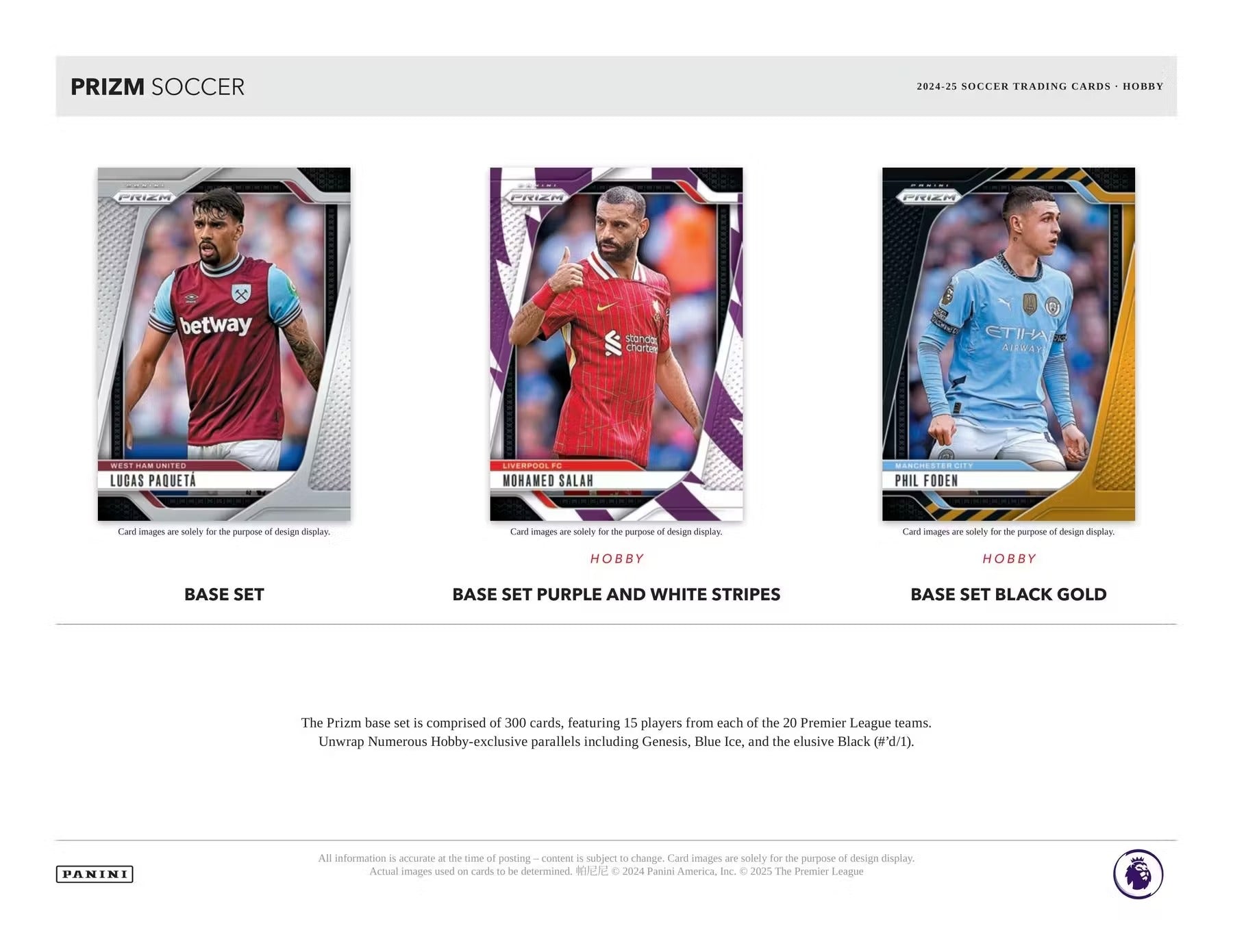 Best Deal - 2024-25 Panini Prizm Premier League EPL Soccer Hobby Box