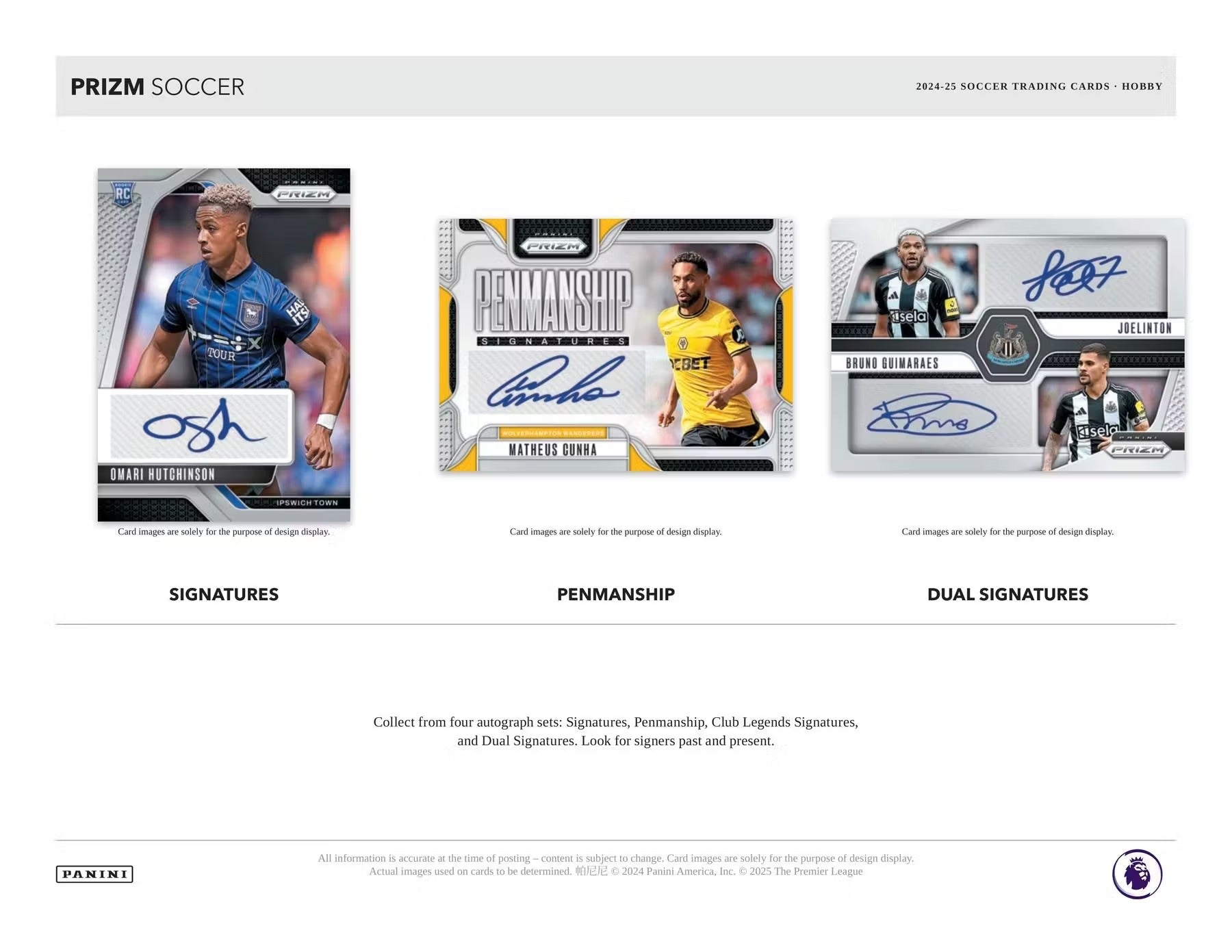 Best Deal - 2024-25 Panini Prizm Premier League EPL Soccer Hobby Box