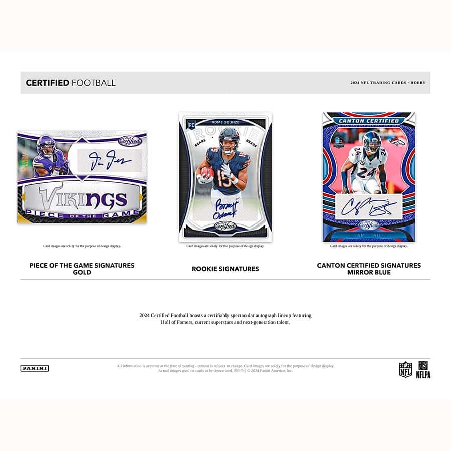 Best Deal - 2024 Panini Certified Football Hobby Box