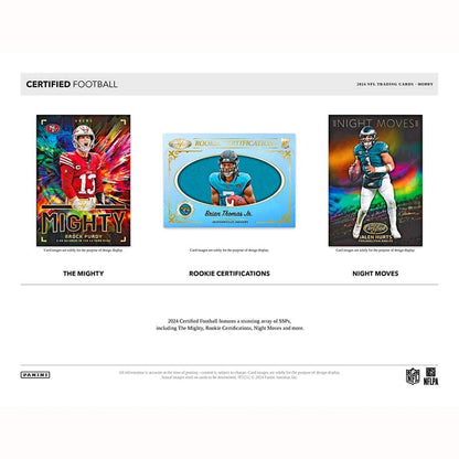 Best Deal - 2024 Panini Certified Football Hobby Box