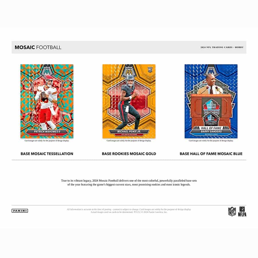 Best Deal - 2024 Panini Mosaic Football Hobby Box