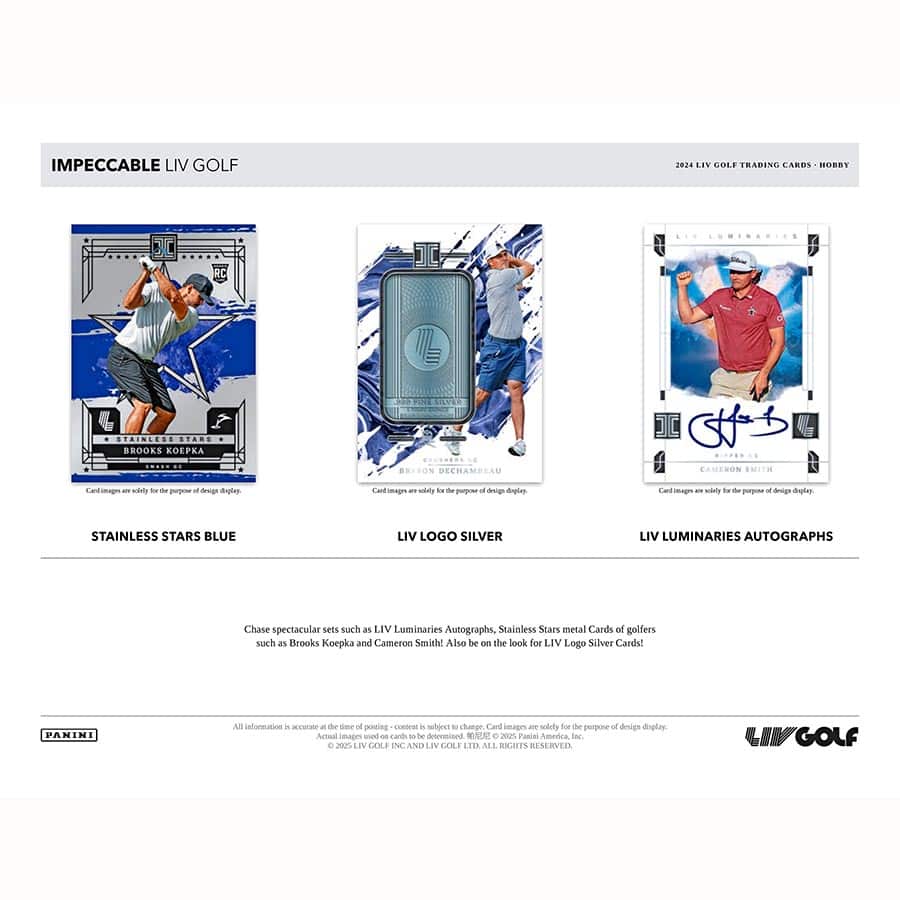 Best Deal - 2024 Impeccable LIV Golf Hobby Box