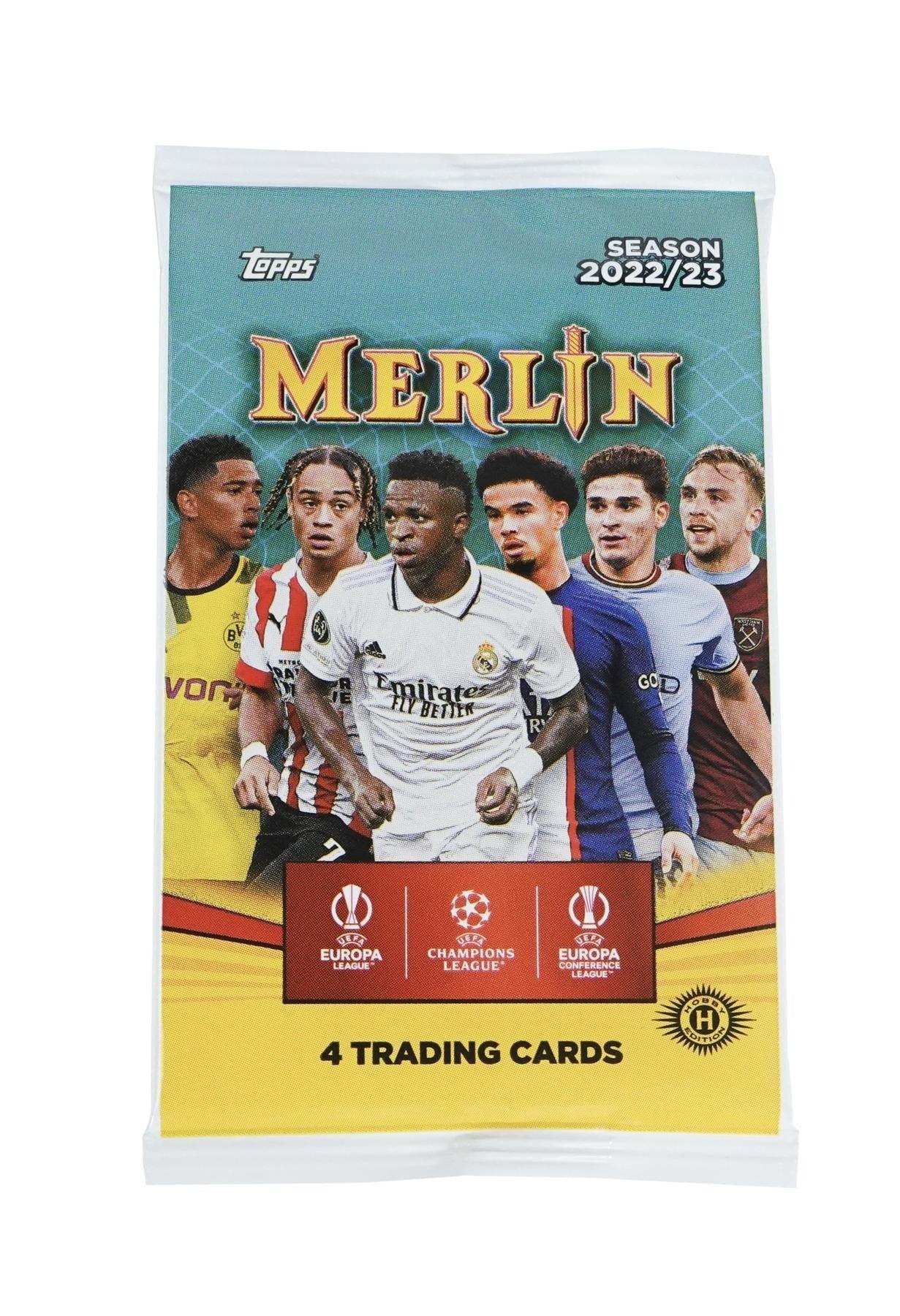 Best Deal - 22-23 Topps Merlin Chrome  UEFA Club Competitions Soccer Hobby Box Cards