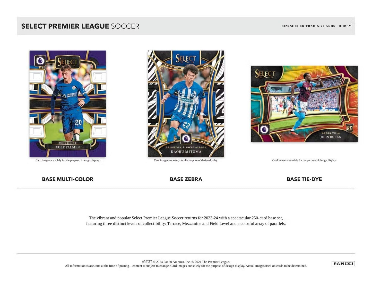 Best Deal - 2023/24 Panini Select Premier League EPL Soccer Hobby Box