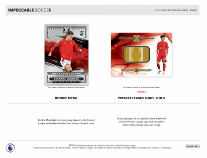 Best Deal - 2022/23 Panini Impeccable Soccer Hobby Box
