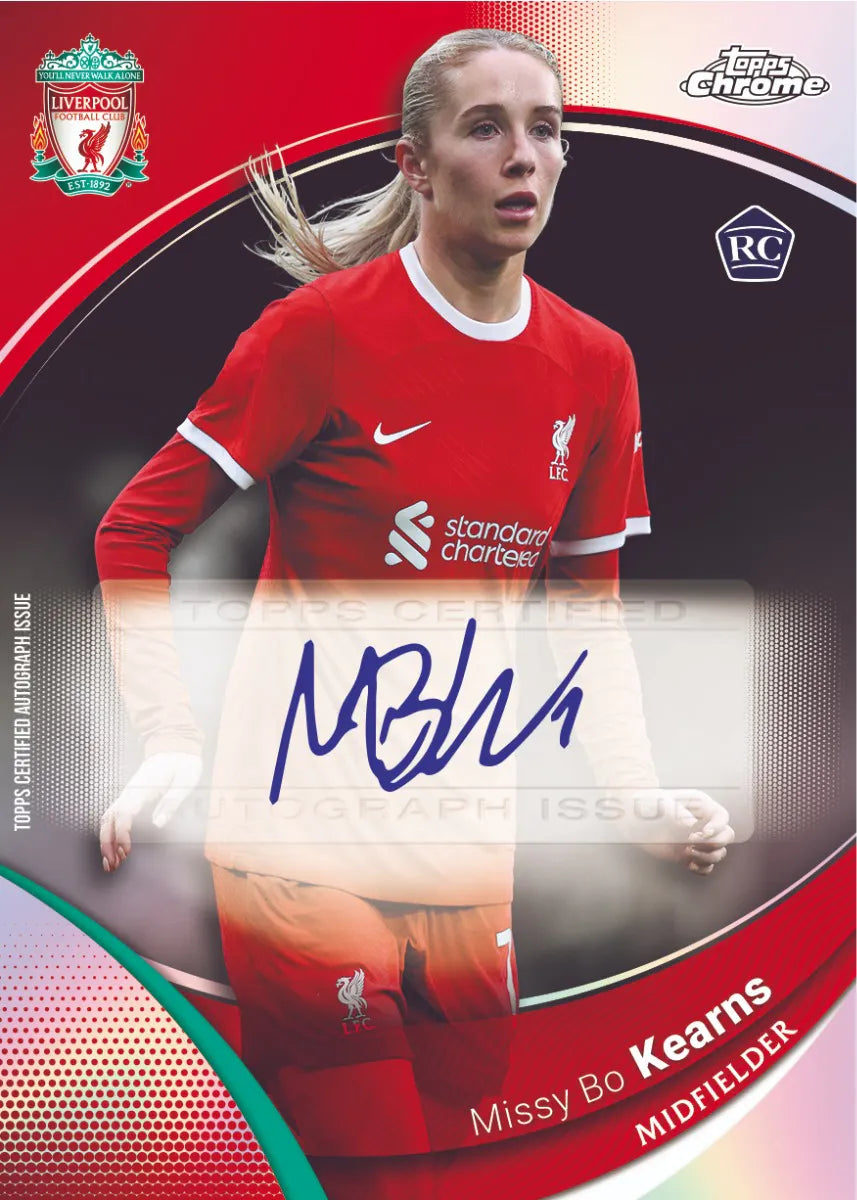 Best Deal - Topps Chrome Liverpool FC Hobby Box 23/24