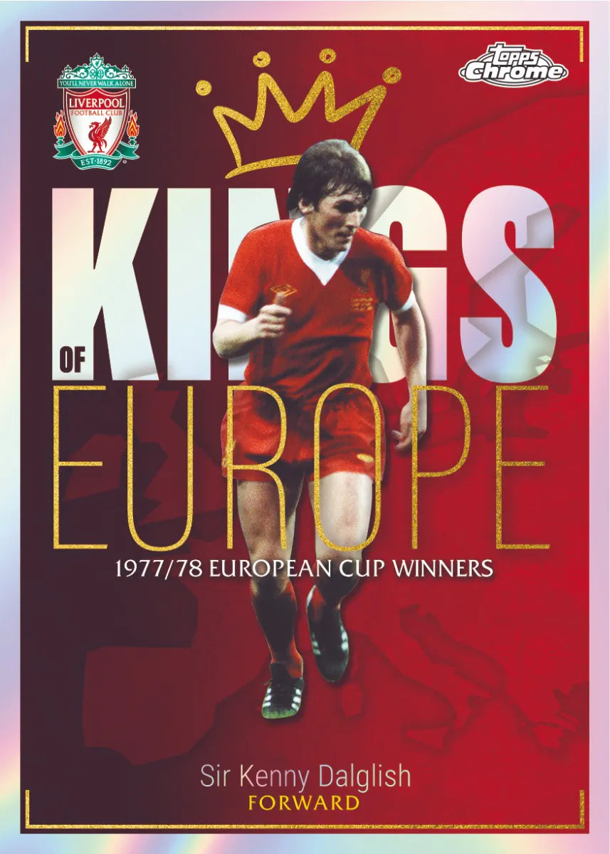 Best Deal - Topps Chrome Liverpool FC Hobby Box 23/24
