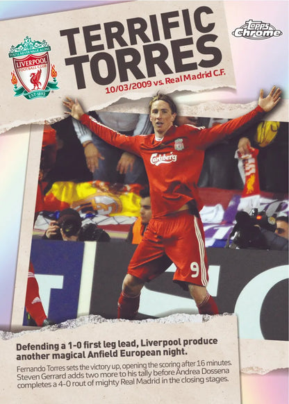 Best Deal - Topps Chrome Liverpool FC Hobby Box 23/24